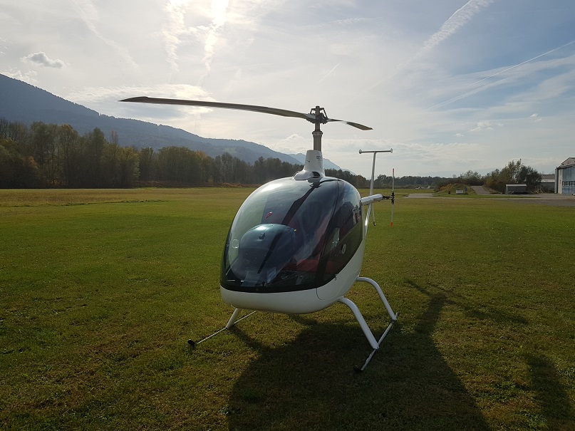 Baptème hélicoptère Annecy