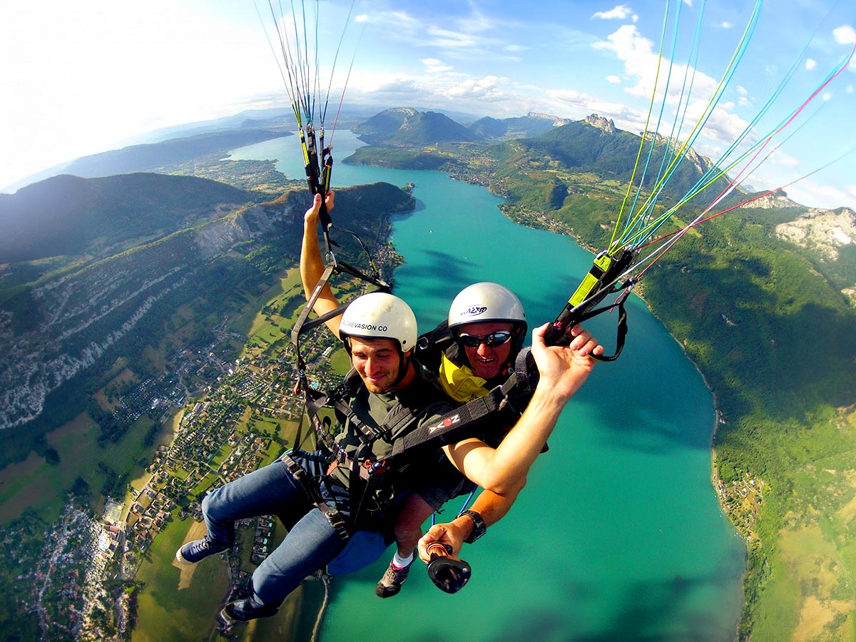 Vol en parapente Les Saisies