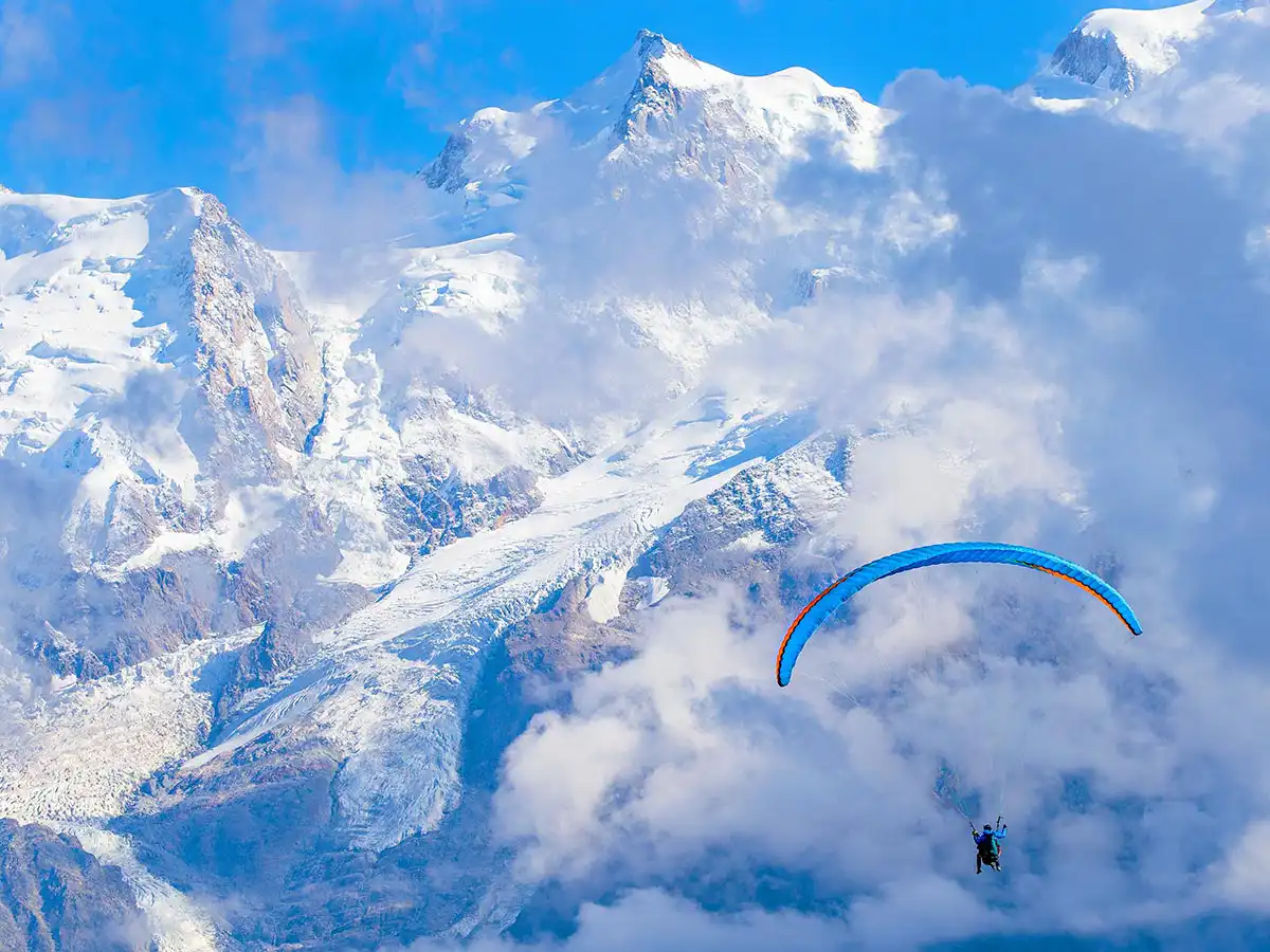 Vol en parapente Les Saisies